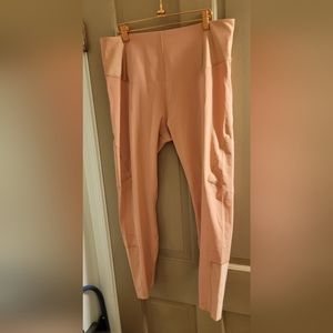 NIKE Tech Pack Power Pocket Lux High-Rise Training  Rose Gold Pink XXL